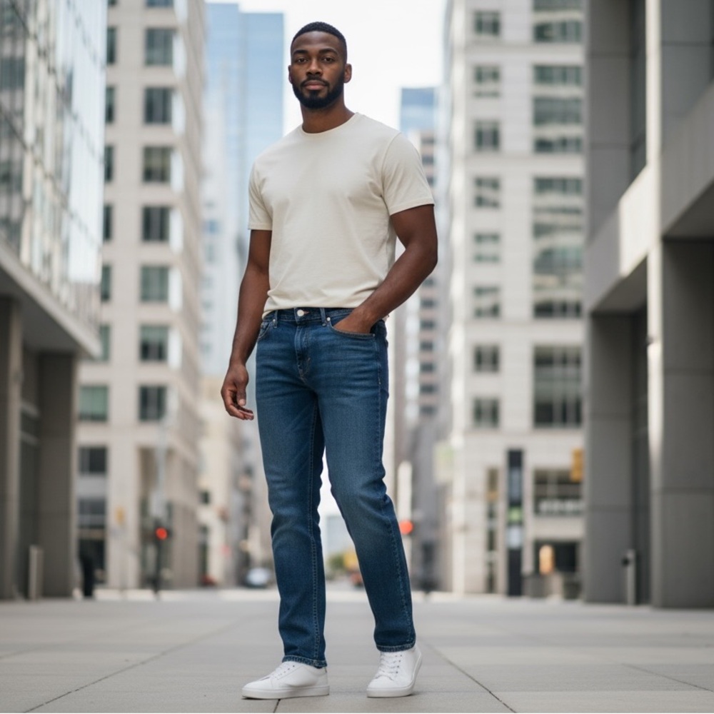 Lands’ End Square‎ Rigger jeans